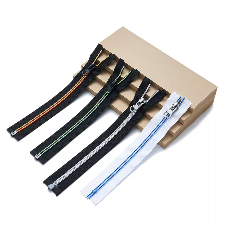 Umweltfreundlicher Reißverschluss aus recyceltem Nylon